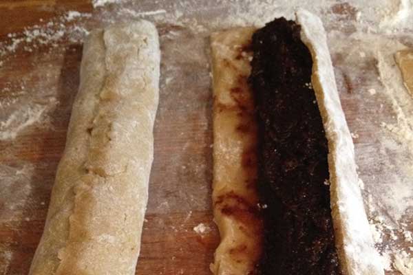 step 4 - fold the dough